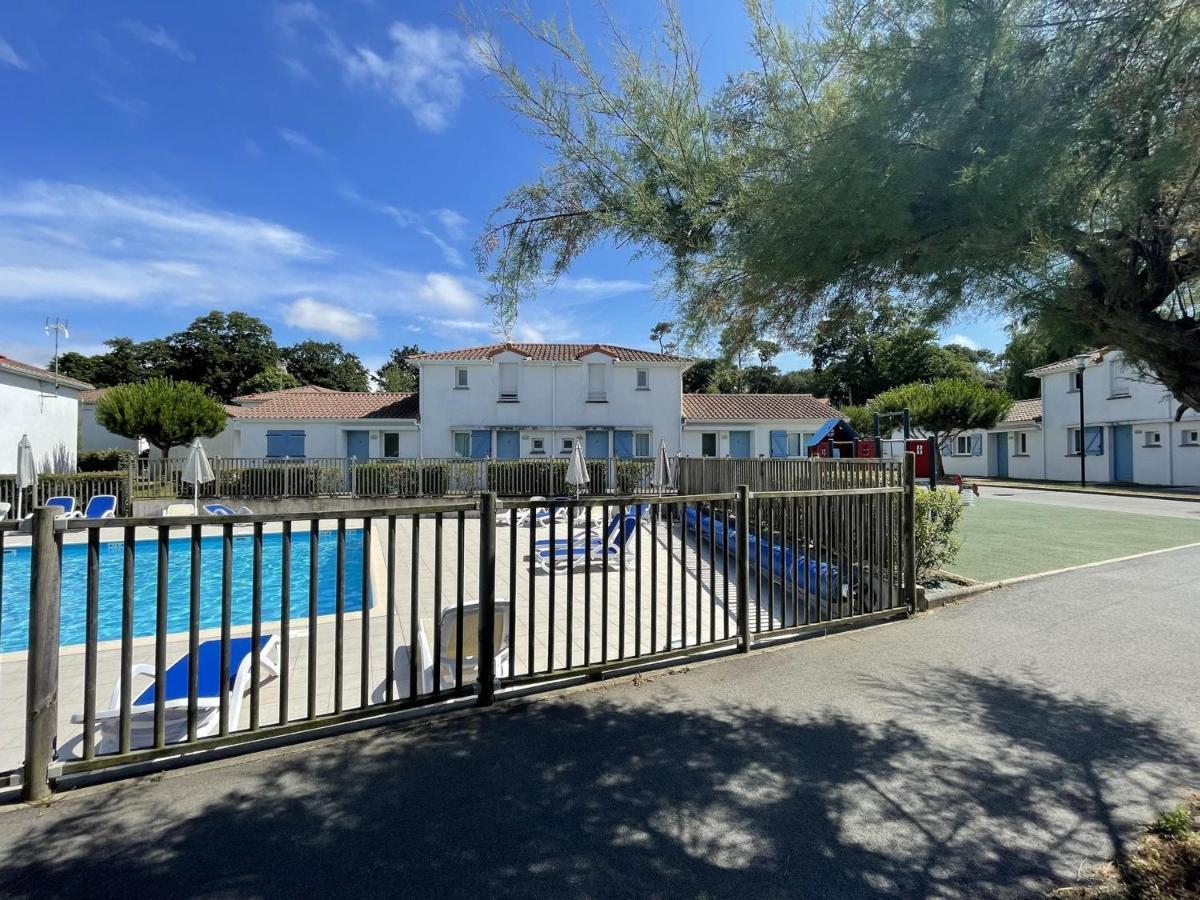 Charmante Maisonnette Avec Piscine, 2 Chambres, Terrasse Privee Et Parking - Saint-Brevin-Les-Pins - Fr-1-364-118 المظهر الخارجي الصورة